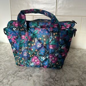 EUC Lug Dory Mini Crossbody in Whimsey Black